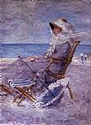 Famous Shore Paintings - Woman on the Sea Shore